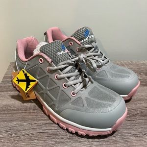 The Nautilus® Women's Carbon Nano Toe Electrical Hazard Athletic Work Shoe